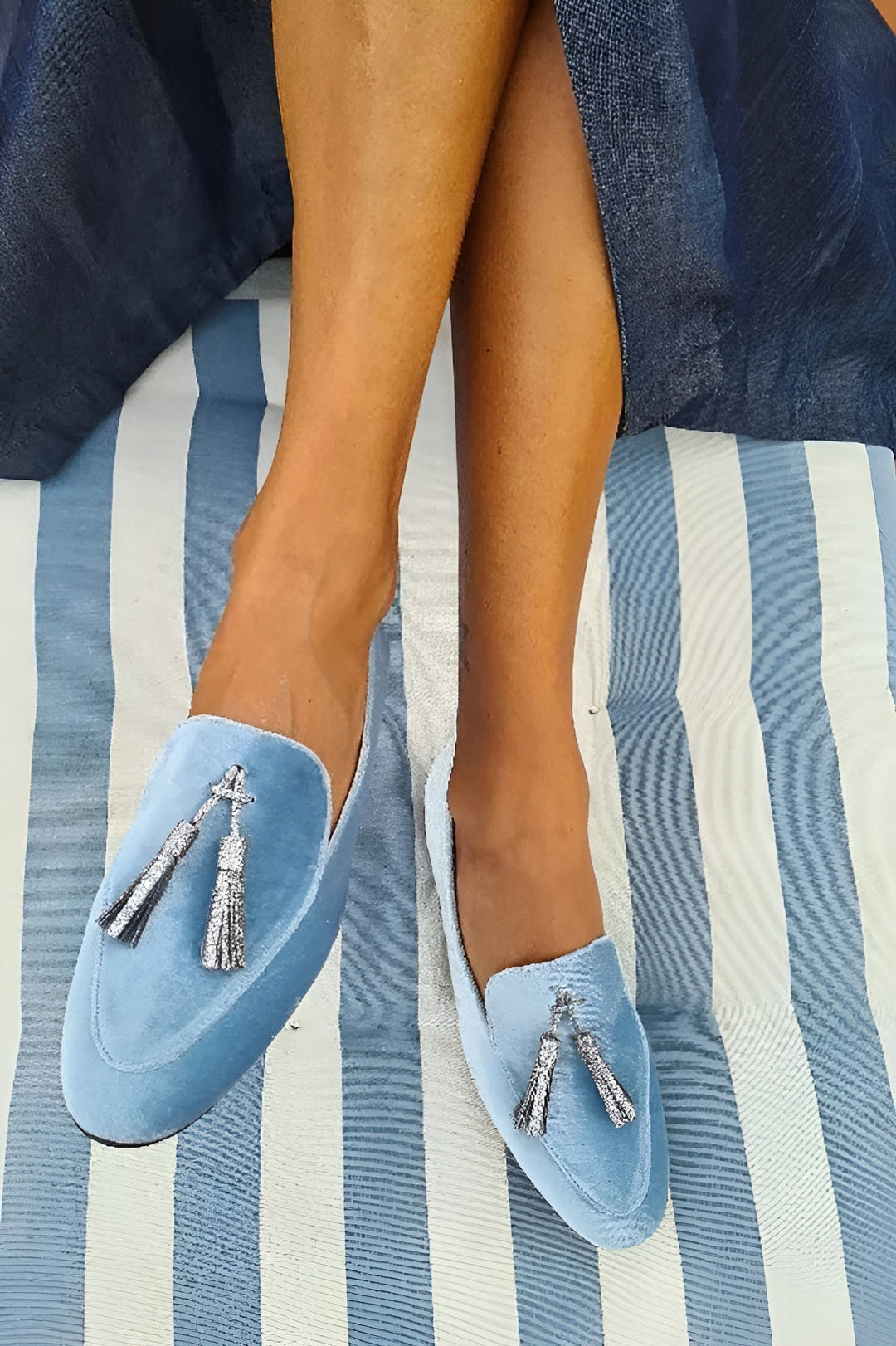Chloé™ | Eleganckie Mokasyny z Zamszu