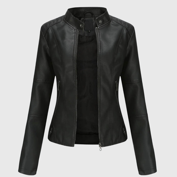 Giorgina™ - Elegancka Skórzana Kurtka dla Kobiet