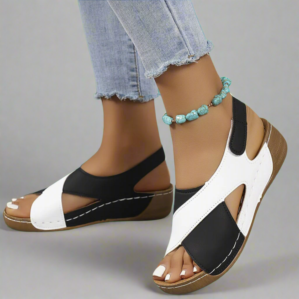 Kendra - Sandale ortopedyczne Colorblock