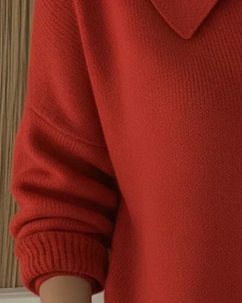 Vega | Sweter z Kołnierzem