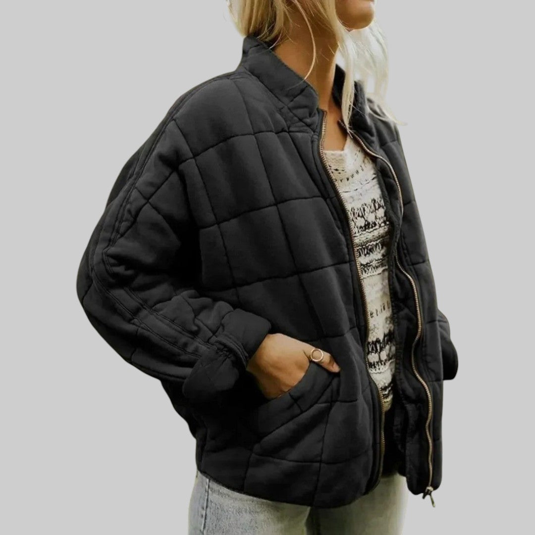 Josiane™ | Elegancka kurtka pikowana w oversize'owym stylu