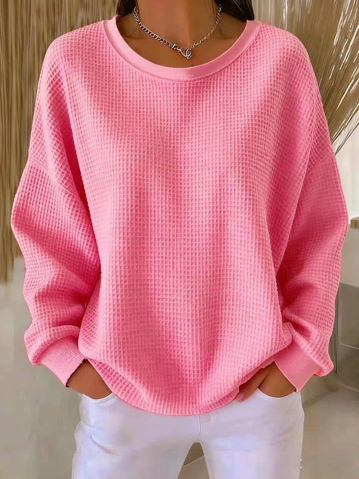 Nouria | Sweter Gofrando Klasyczny