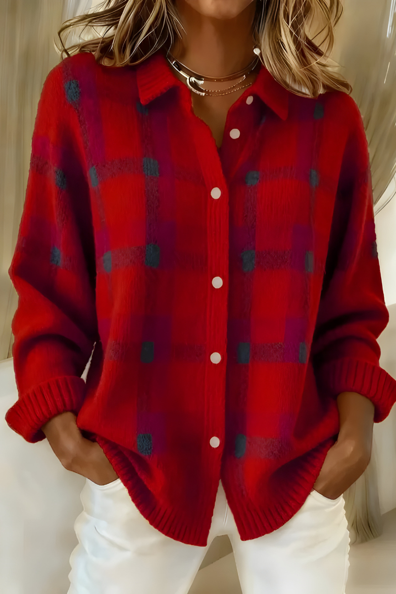 Candela | Sweter w Kratę