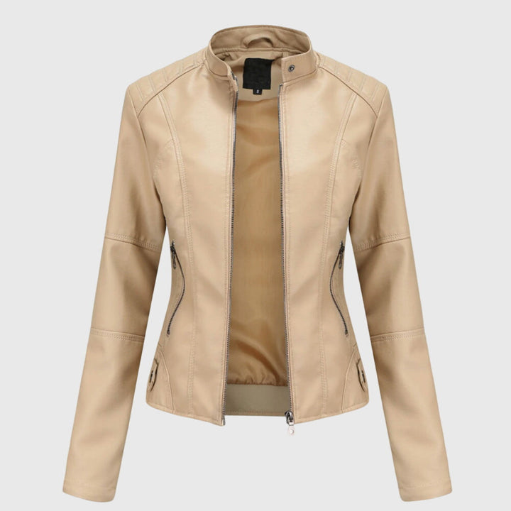 Giorgina™ - Elegancka Skórzana Kurtka dla Kobiet