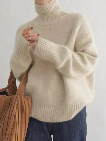 Amaya | Sweter z Golfem z Luksusowego Kaszmiru