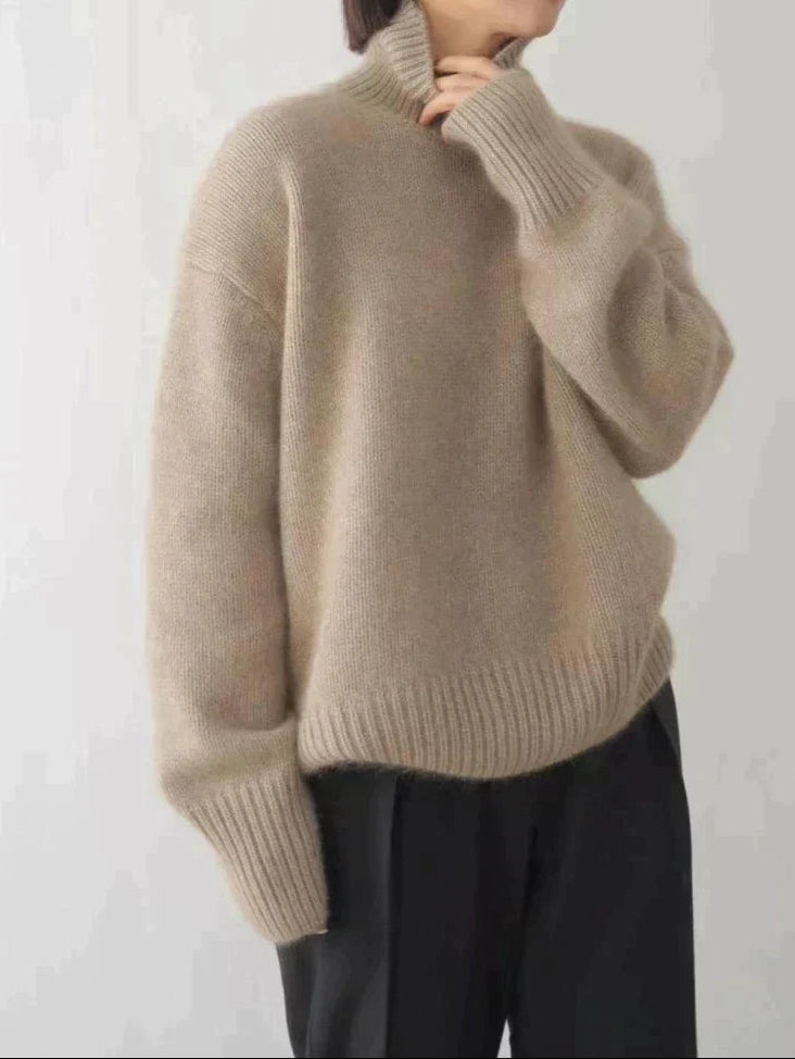 Amaya | Sweter z Golfem z Luksusowego Kaszmiru