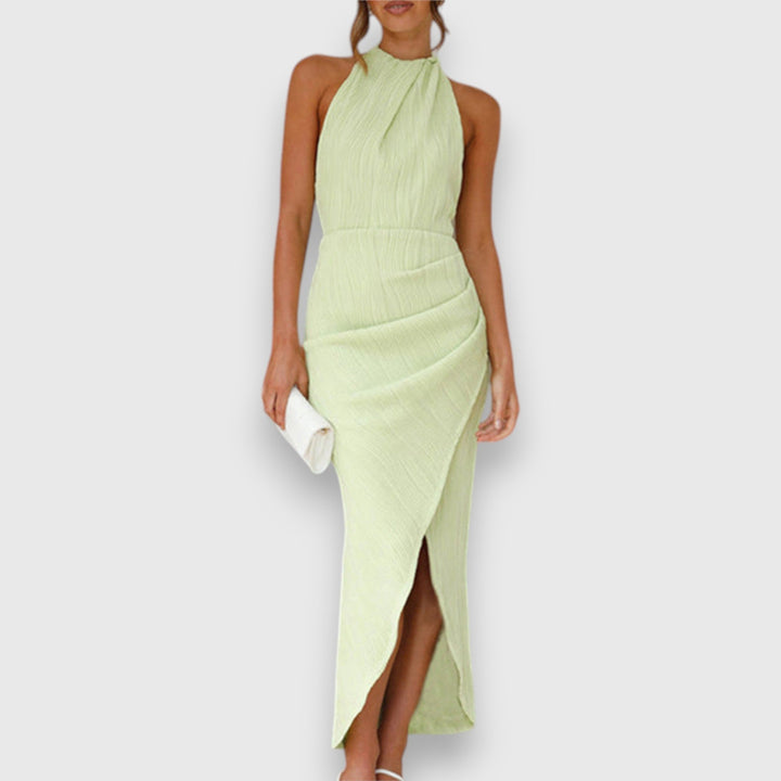 Flora – Elegancka sukienka z odkrytymi plecami