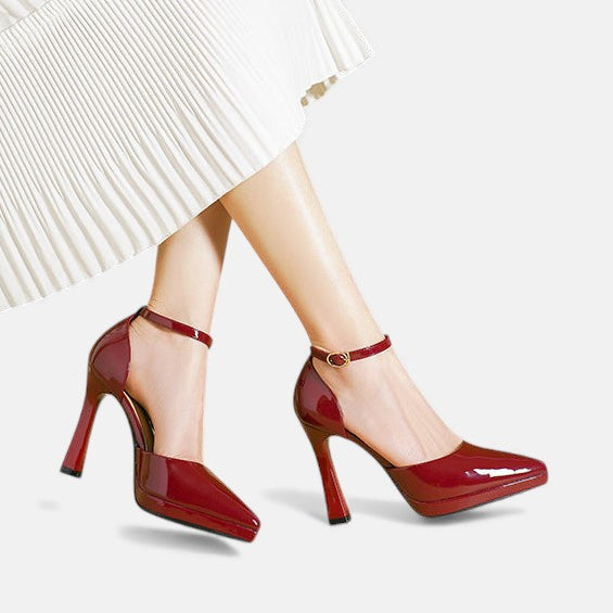 Buty Skórzane Evette