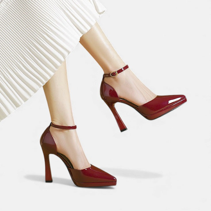 Buty Skórzane Evette