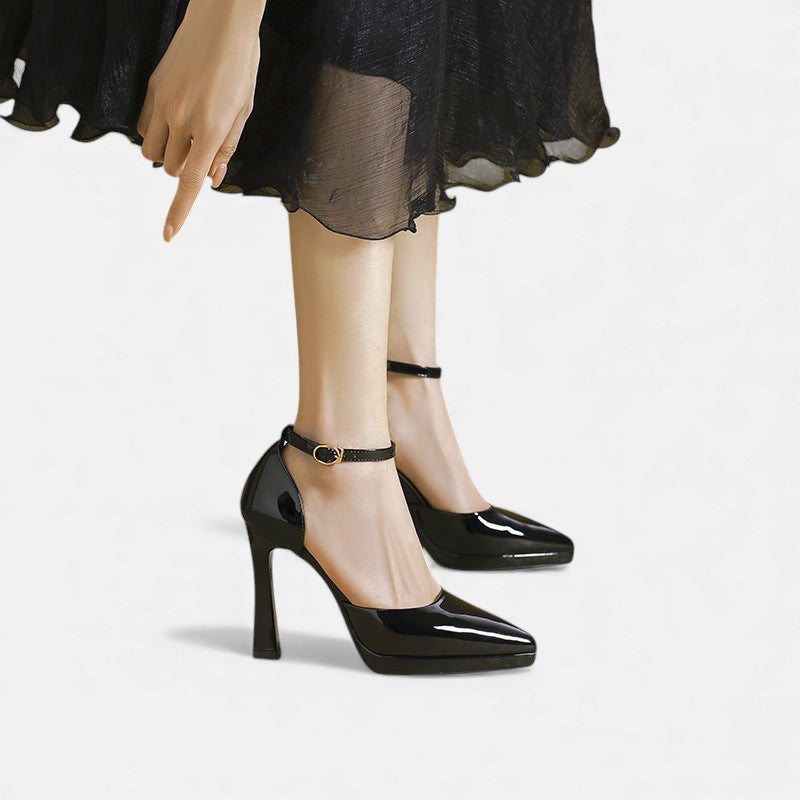 Buty Skórzane Evette