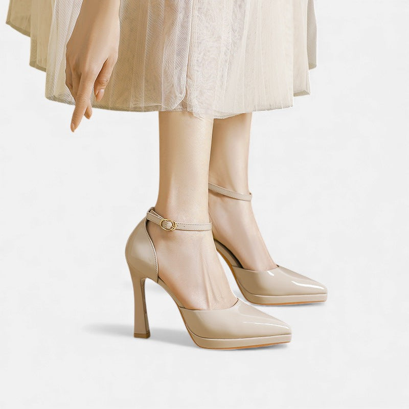 Buty Skórzane Evette