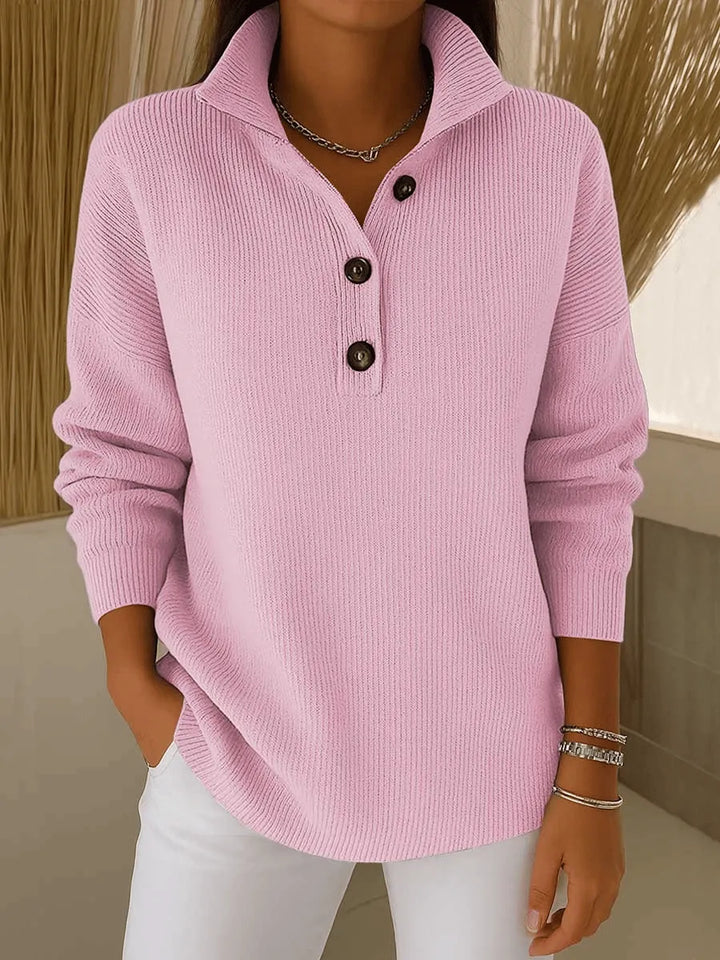 Amparo | Sweter z dekoltem w serek