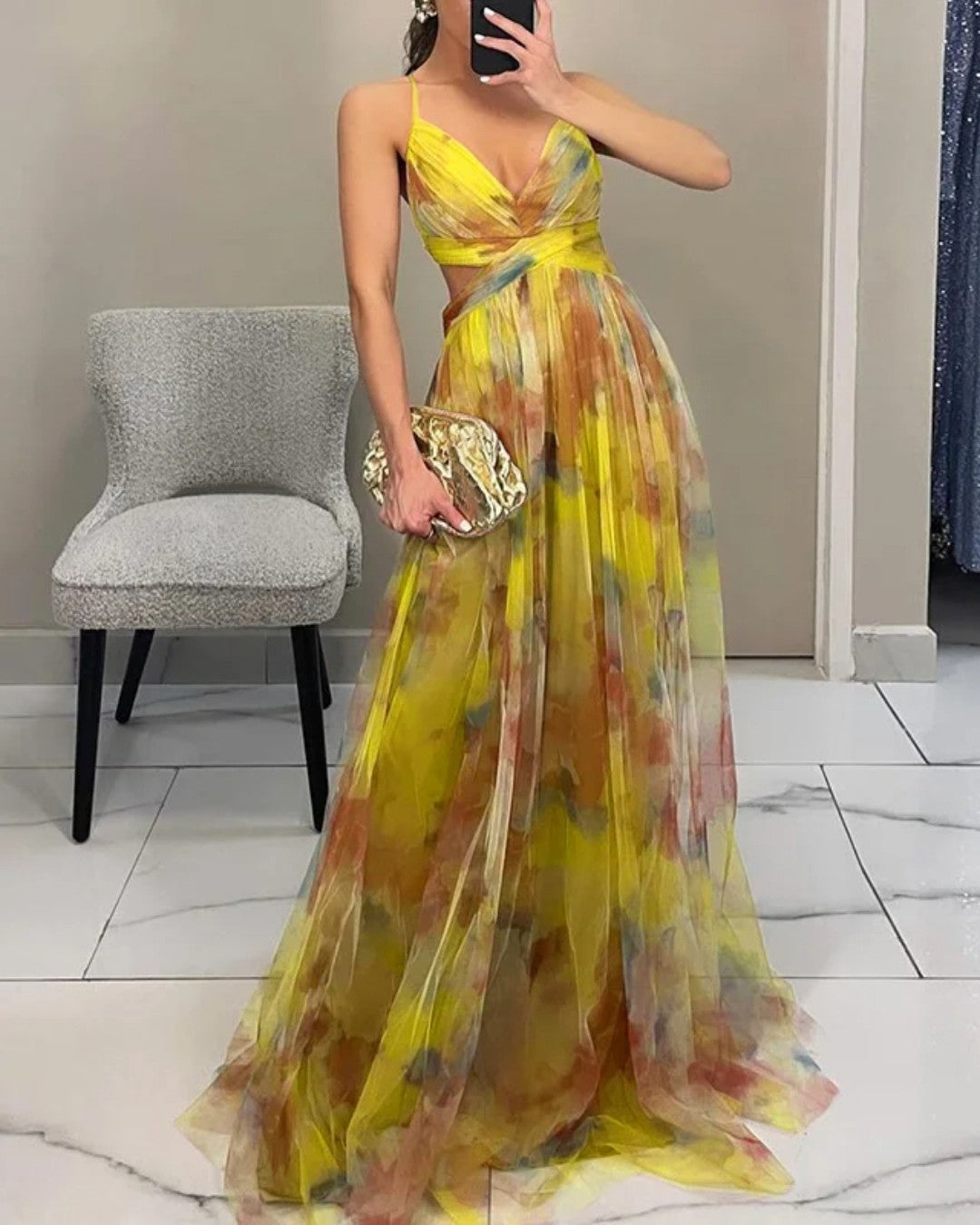 Giselle - Sukienka Maxi Magique