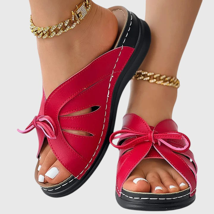 Darcy - Eleganckie Sandały z Wstążką
