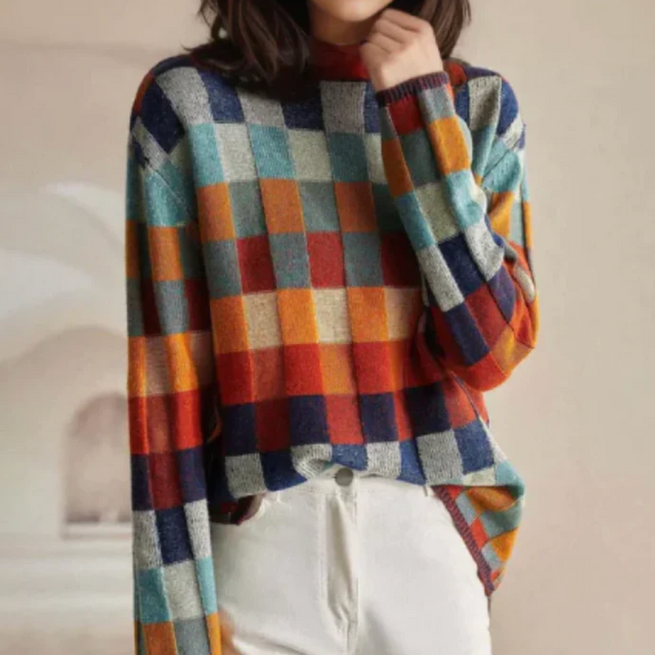 Isla | Sweter Retro Wygodny