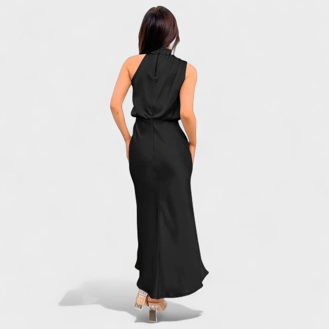 Alda - Elegancka Sukienka Satynowa