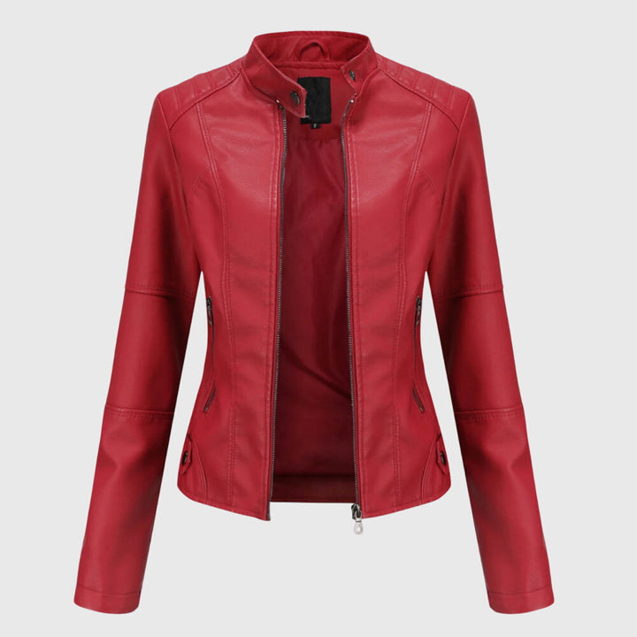 Giorgina™ - Elegancka Skórzana Kurtka dla Kobiet