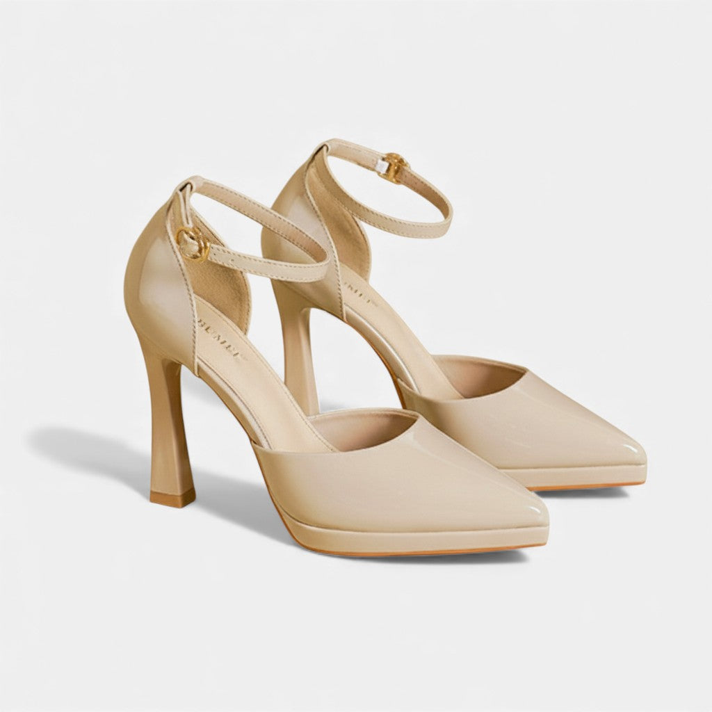 Buty Skórzane Evette