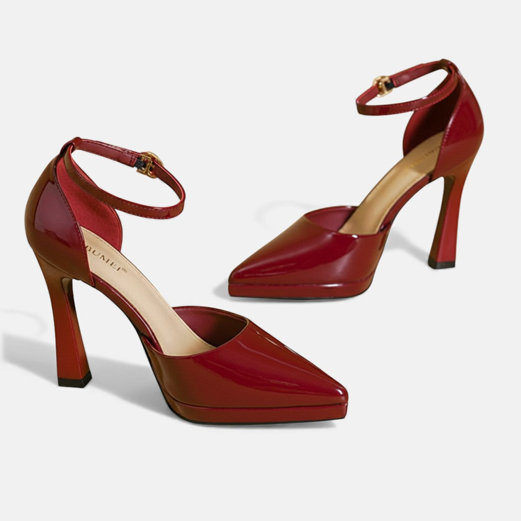 Buty Skórzane Evette