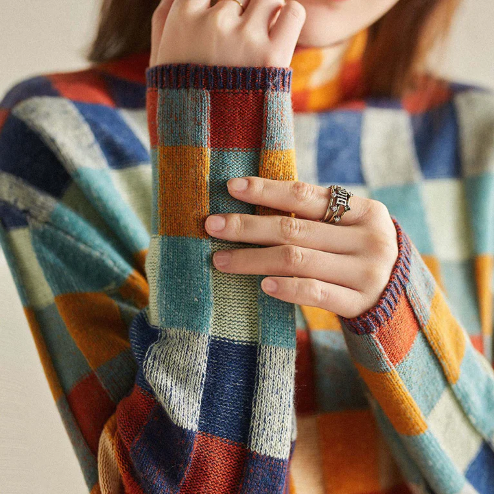 Isla | Sweter Retro Wygodny